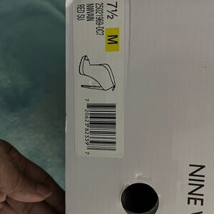 Nine West Red Suede Heels - Size 7.5M